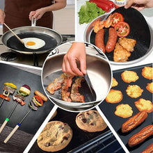 Load image into Gallery viewer, Cuttable Non-Stick BBQ Grill Mats