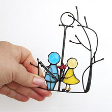 Load image into Gallery viewer, Suncatcher Stained Glass Art Window Hangings