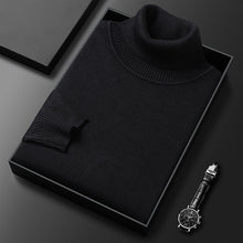 Load image into Gallery viewer, Men's Solid Color Turtleneck Sweater