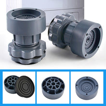 Load image into Gallery viewer, 4 Pcs Adjustable Height Washing Machine Support