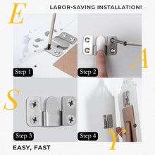 Load image into Gallery viewer, Stainless Steel Interlock Hanging Buckle