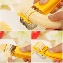 Load image into Gallery viewer, Stainless Steel Banana Cutter