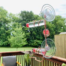 Load image into Gallery viewer, Window Hummingbird Feeder