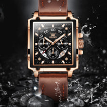 Load image into Gallery viewer, Olevs® Luminous Luxury Square Business Automatic Mechanical Watch