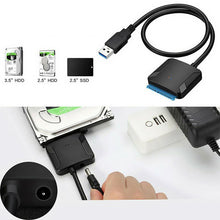 Load image into Gallery viewer, USB 3.0 to SATA III Hard Drive Adapter