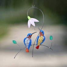 Load image into Gallery viewer, Blue Hummingbird Hanging Decoration