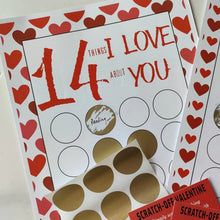 Load image into Gallery viewer, Valentine Scratch Off Print