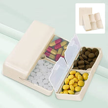 Load image into Gallery viewer, Portable Magnetic Pill Box With 7 Compartments