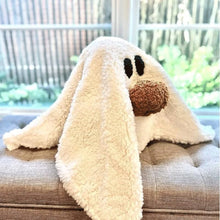Load image into Gallery viewer, 👻Ghost with Pumpkin🎃 Pillow Halloween