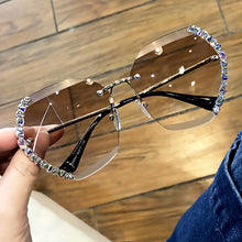 Load image into Gallery viewer, Diamond Hexagonal Sunglasses
