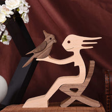 Load image into Gallery viewer, Pet Lover - Wood Sculpture Table Ornaments