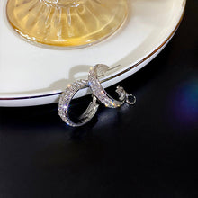 Load image into Gallery viewer, Sparkle Small Hoop Earrings