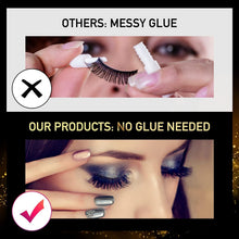 Load image into Gallery viewer, Glue-Free 3 Secs To Put On,Waterproof Adhesive Eyelashes