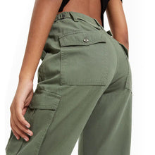 Load image into Gallery viewer, Adjustable Women's Straight Fit Cargo Pants