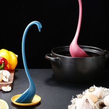 Load image into Gallery viewer, Swan Standing Soup Spoon