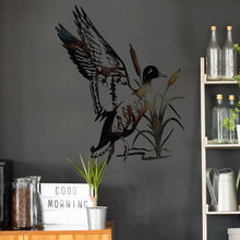 Load image into Gallery viewer, Wild Duck Metal Decorative Pendant