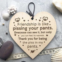 Load image into Gallery viewer, Friendship Wood Pendant Christmas Tree Decor（3pcs）