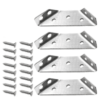 Load image into Gallery viewer, Universal Stainless Steel Furniture Corner Connector
