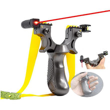Load image into Gallery viewer, Laser Aiming Slingshot