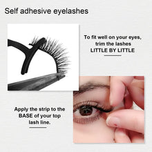 Load image into Gallery viewer, Glue-Free 3 Secs To Put On,Waterproof Adhesive Eyelashes