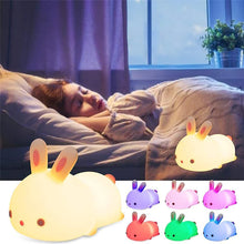 Load image into Gallery viewer, Rabbit Silicone Night Light