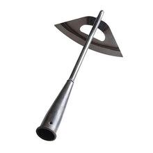 Load image into Gallery viewer, Steel Hardened Hollow Hoe