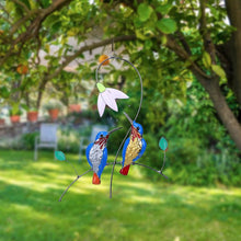 Load image into Gallery viewer, Blue Hummingbird Hanging Decoration