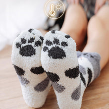 Load image into Gallery viewer, Cat Paw Fuzzy Socks