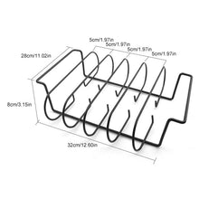 Load image into Gallery viewer, Non-Stick BBQ Rib Rack