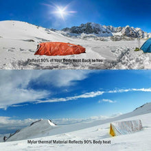 Load image into Gallery viewer, Emergency Camping Thermal Sleeping Bag