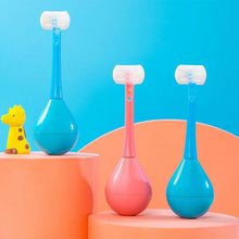 Load image into Gallery viewer, Three-sided Children's Toothbrush
