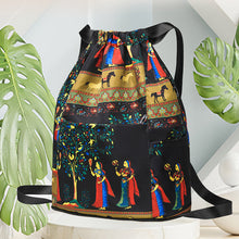 Load image into Gallery viewer, Drawstring Foldable Large Capacity Dry-wet Separation Travel Sports Backpack