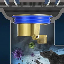 Load image into Gallery viewer, Downspout Universal Brass Floor Drain Core