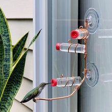 Load image into Gallery viewer, Window Hummingbird Feeder