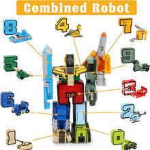 Load image into Gallery viewer, Toy Deformation Number Transform Robot gyerekeknek