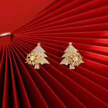 Load image into Gallery viewer, 🎄EARLY CHRISTMAS SALE🎄 Rotatable Christmas tree earrings