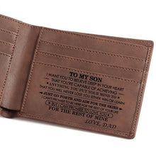 Load image into Gallery viewer, You Will Never Lose - Top-grain Leather Wallet