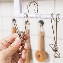 Load image into Gallery viewer, Stainless Steel Metal Long Tail Clip