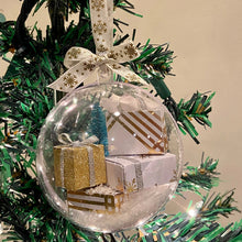 Load image into Gallery viewer, Christmas tree decoration transparent ball