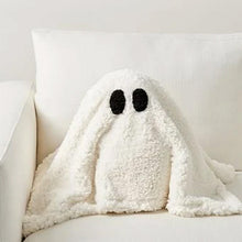 Load image into Gallery viewer, 👻Ghost with Pumpkin🎃 Pillow Halloween