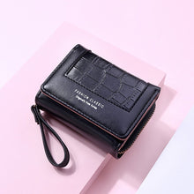 Load image into Gallery viewer, Large Capacity Multi-card Zipper Tri-fold Coin Purse