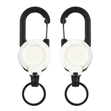 Load image into Gallery viewer, Outdoor Automatic Retractable Wire Rope Luya Anti-theft Tactical Keychain
