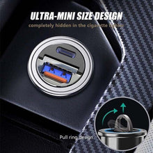 Load image into Gallery viewer, 30W Fast Mini Stealth Car Adapter