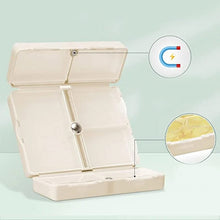 Load image into Gallery viewer, Portable Magnetic Pill Box With 7 Compartments