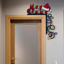 Load image into Gallery viewer, Christmas Grinch Decorative Door Frame