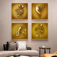 Load image into Gallery viewer, Love Heart Art Wall Painting