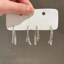 Load image into Gallery viewer, Fashion Cross Curved Earrings