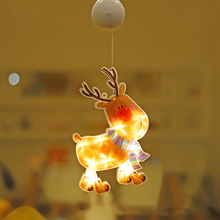 Load image into Gallery viewer, Christmas window suction cup lights