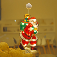 Load image into Gallery viewer, Christmas window suction cup lights