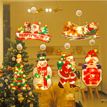 Load image into Gallery viewer, Christmas window suction cup lights
